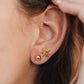 18K Gold Vermeil + Baltic Sea Amber || Sunshine Earrings 