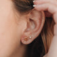 18K Gold Vermeil + Baltic Sea Amber || Sunshine Earrings 
