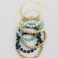 Aventurine Gemstone + 14K Gold Filled || Beaded Stretch Bracelets