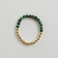 Turquoise Jasper :14k Gold Filled Sun + Moon || Adult Bracelets