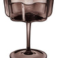 Mayra Flower Wave Coupe Cocktail Glasses