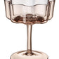 Mayra Flower Wave Coupe Cocktail Glasses