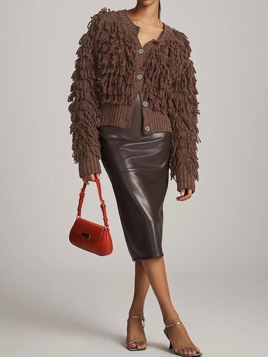 Clarissa Fringe Cardigan