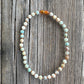 Natural Amazonite Gemstone || Beaded Necklace