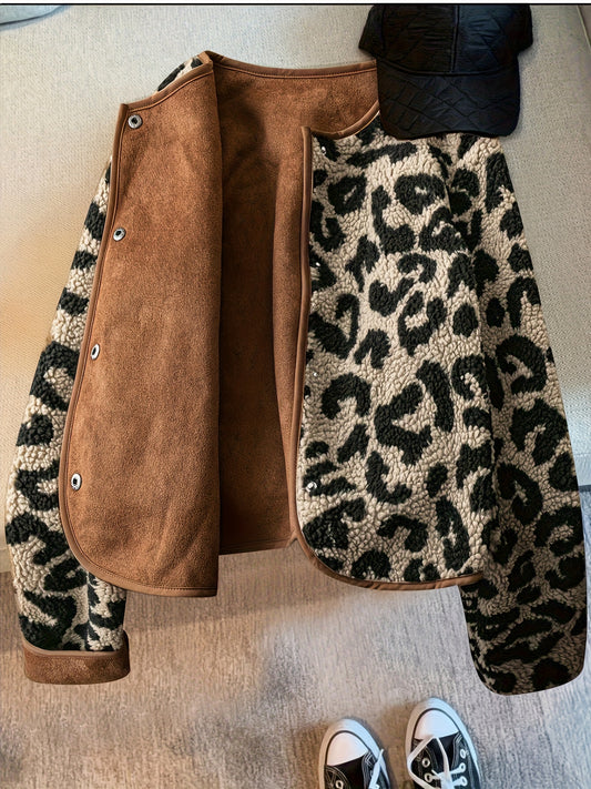 Chelsea Leopard Print Jacket