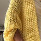 Lola Knit Lantern Sleeve Cardigan