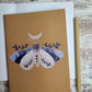 Watercolor Moon Moth Journal