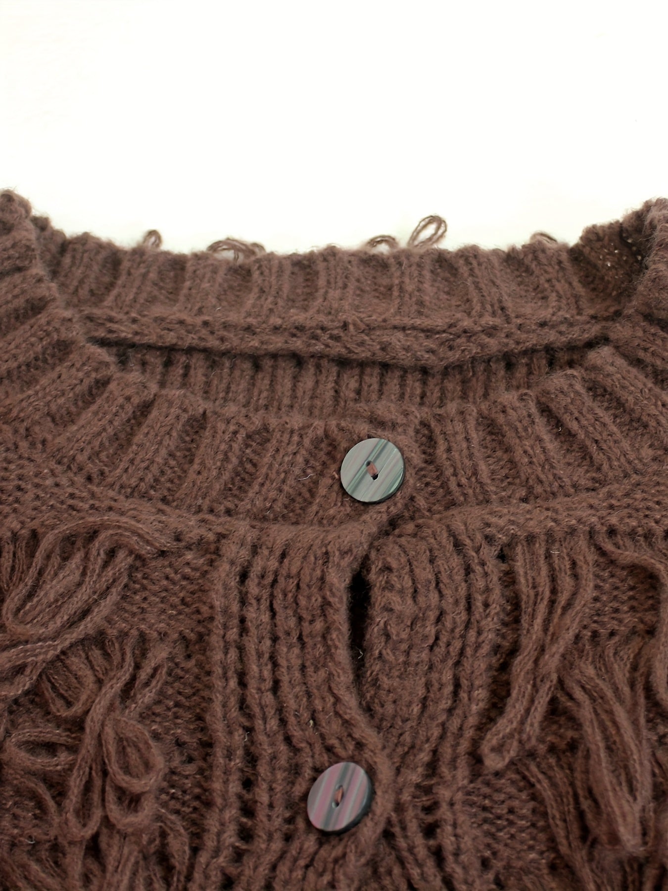 Clarissa Fringe Cardigan