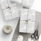Monstera Leaf Gray Wrapping Paper – Botanical Gift Wrap Roll