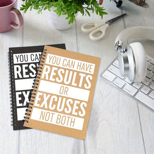 Results or Excuses Notebook