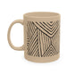 Geometric Tribal Pattern Ceramic Mug