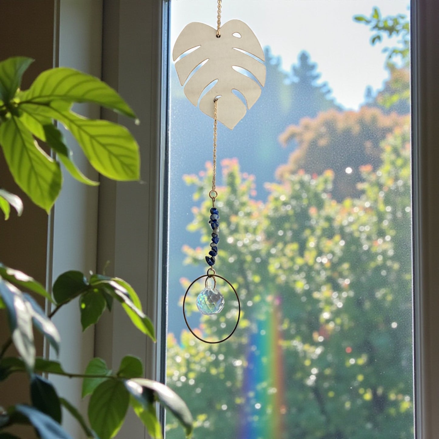 Monstera Suncatcher