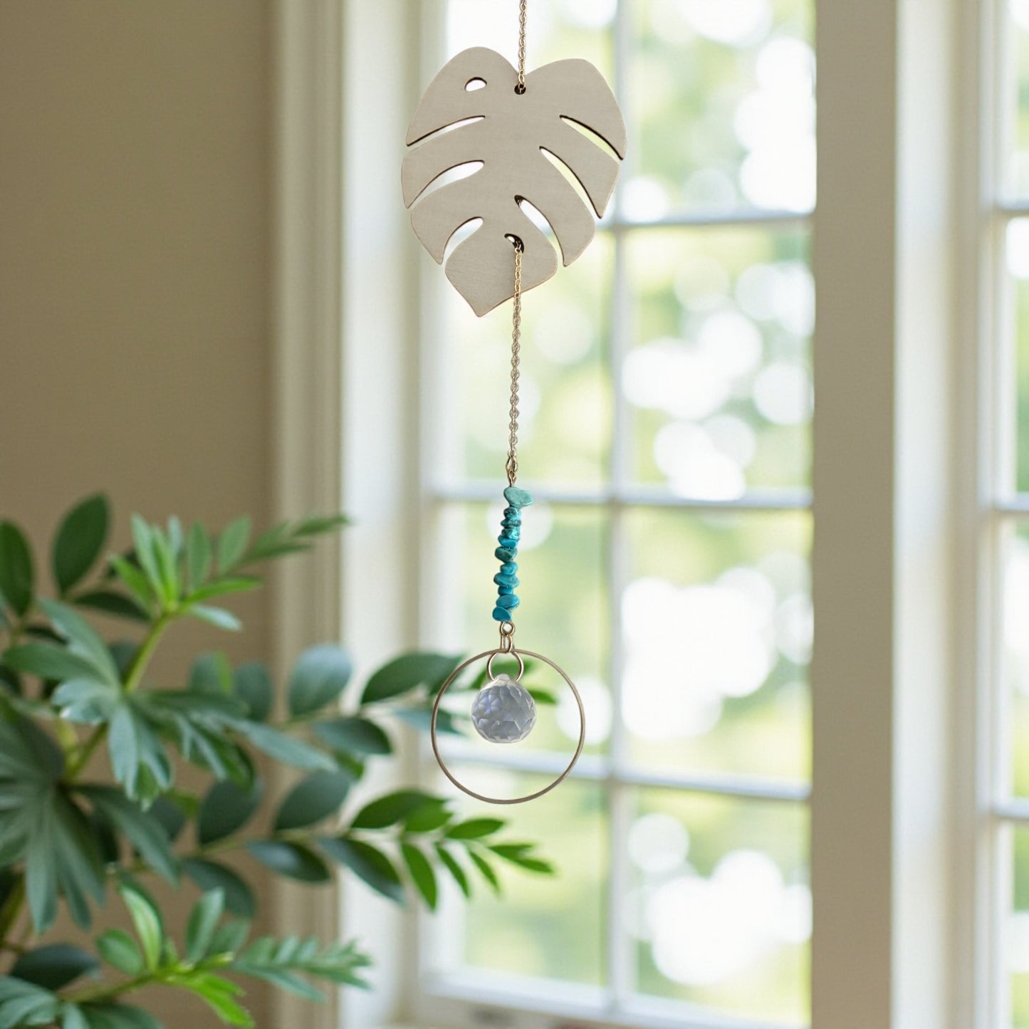 Monstera Suncatcher