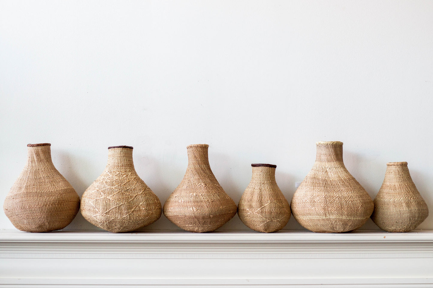 Binga Nongo Natural Woven Gourd Basket - The Leafy Branch