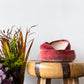 Berry Red Decorative Wool Nesting Bowls - The Leafy Branch