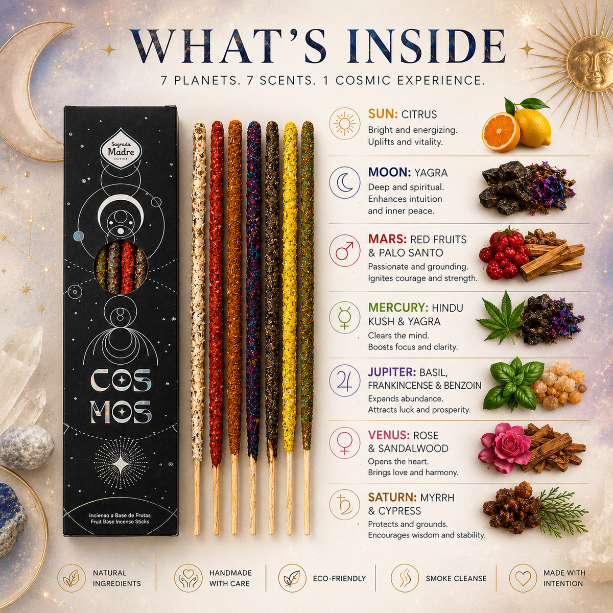 Cosmos Variety Incense