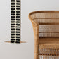Flexibility Bogolan Wall Totem in Black with White Lines - The Leafy Branch