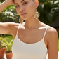 Monstera Wood Earrings- Natural Brown