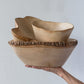 Jacaranda Hand-carved Wood Trinket Bowl - The Leafy Branch