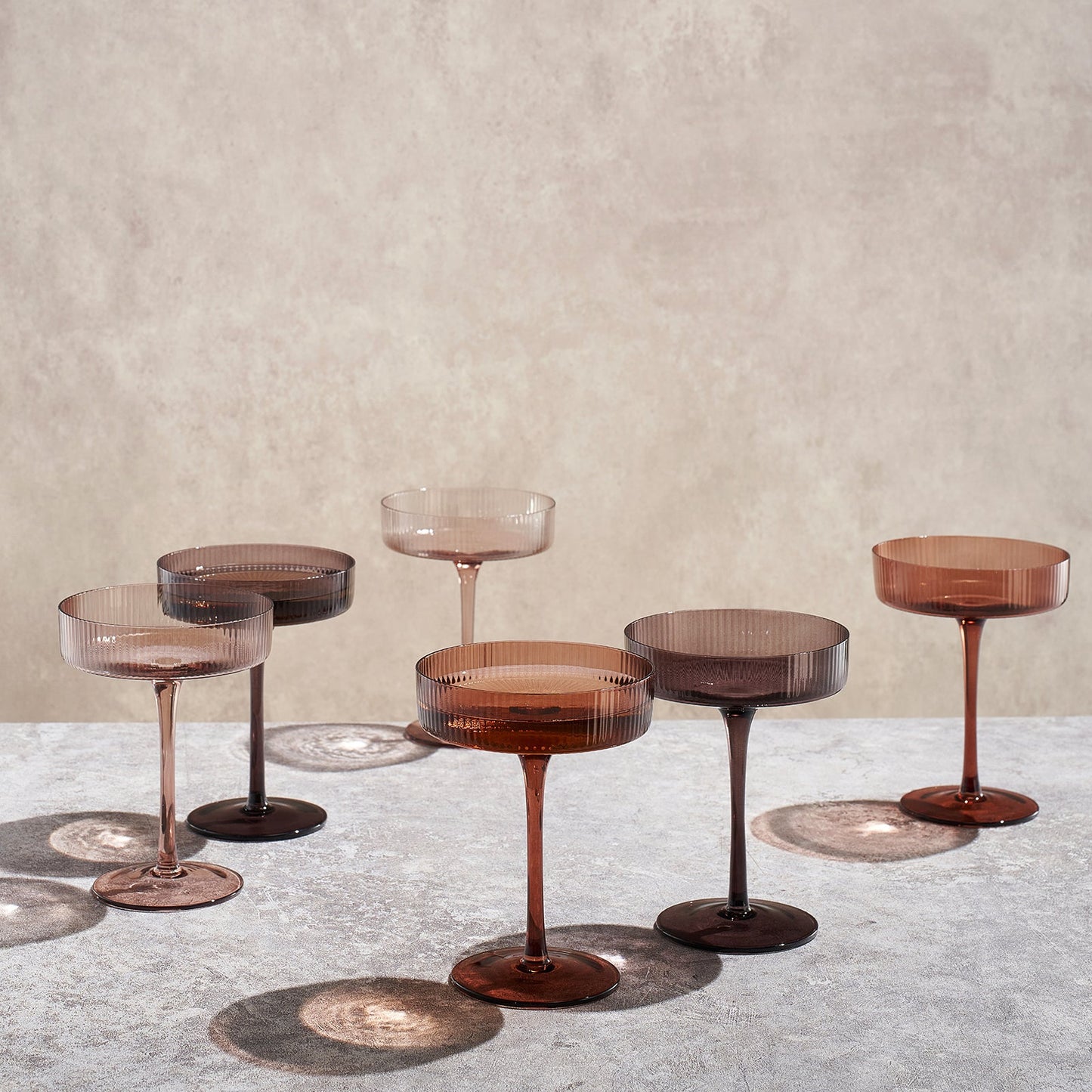 Serena Champagne Coupe Cocktail Glassware