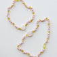 Rose Quartz + Honey Baltic Sea Amber || Rose Quartz Stone Necklace