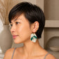 Monstera Bulbasaur Earrings