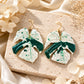 Monstera Bulbasaur Earrings
