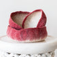 Berry Red Decorative Wool Nesting Bowls - The Leafy Branch