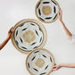 Nolyia White Flat Basket - The Leafy Branch
