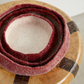 Berry Red Decorative Wool Nesting Bowls - The Leafy Branch