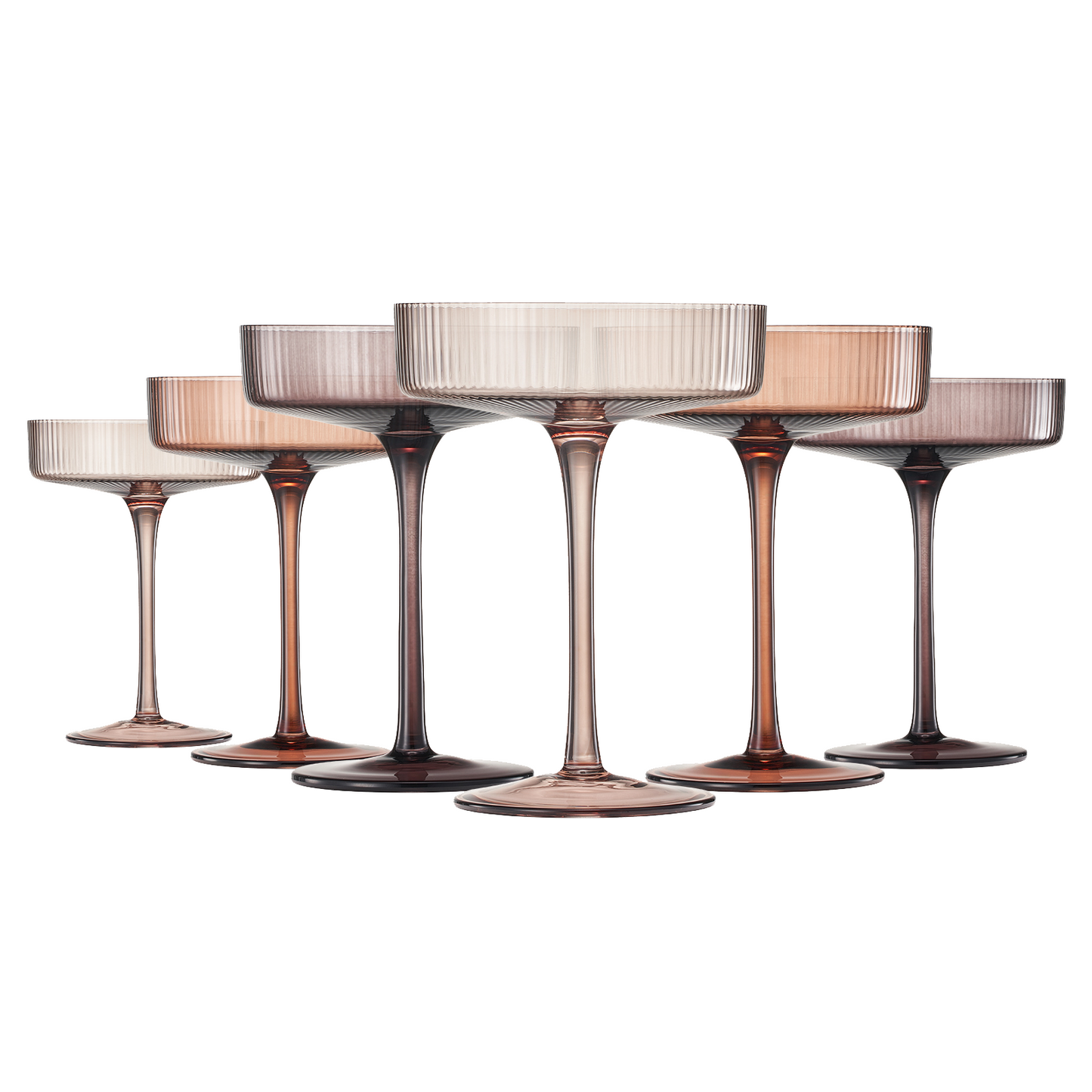 Serena Champagne Coupe Cocktail Glassware