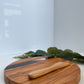 Round Cheese Board with Spreader - The Leafy Branch