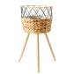 Chelsea Rattan Plant Stands - The Leafy Branch