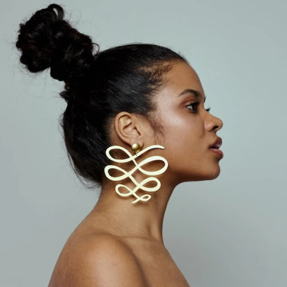 Clarissa Earrings - The Leafy Branch