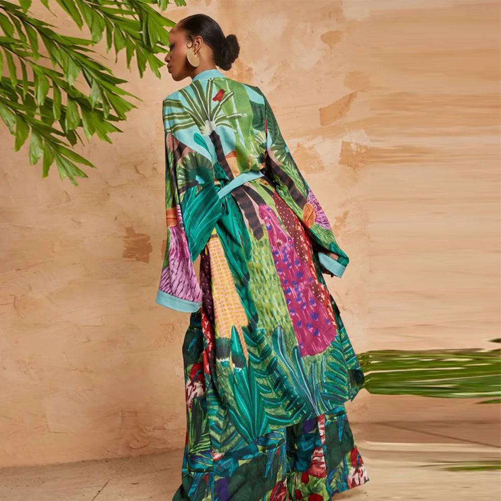 Yuri Kimono - The Leafy Branch