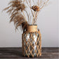 Boho Rattan Woven Vase - The Leafy Branch