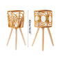 Bria Boho rattan Plant Stands - The Leafy Branch