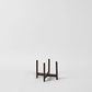 Rounded Hardwood Plant Stand