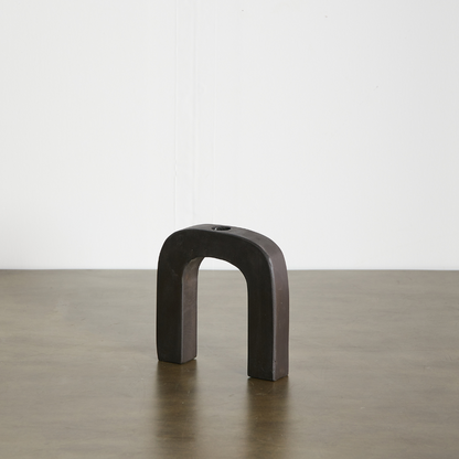 Arch Wooden Taper Candlestick Holder - The Leafy Branch