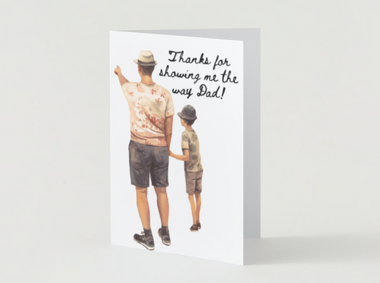 Thank You Dad card