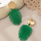 Tropical Leaf Earrings - The Leafy Branch