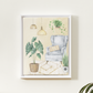 Alocasia at Home Art Print