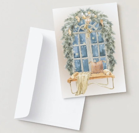 Cozy Holiday Greeting Card