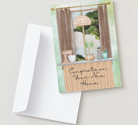 New Home Greeting Card