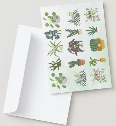 Wish List Plants Greeting Card