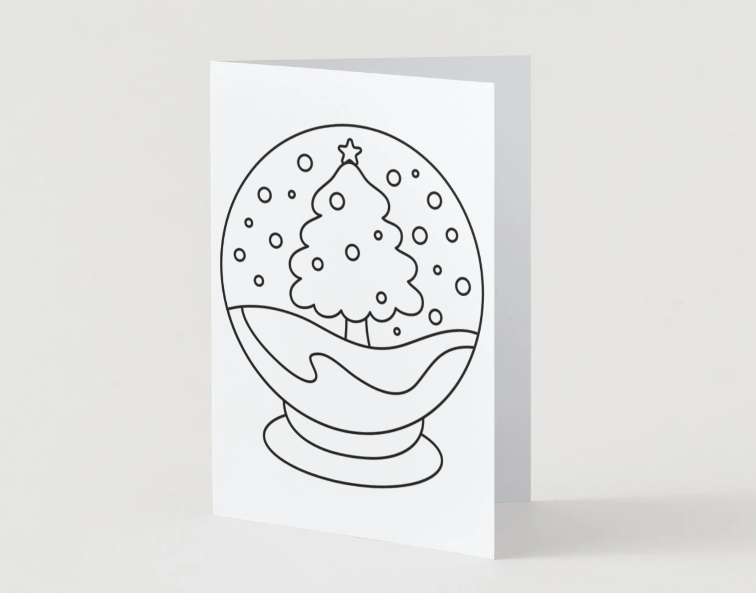 Paint Your Own Greeting Card Kit #1