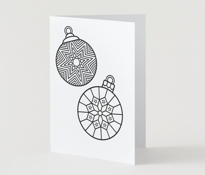 Paint Your Own Greeting Card Kit #4