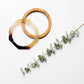 Wood and Horn Bracelet Set - The Leafy Branch