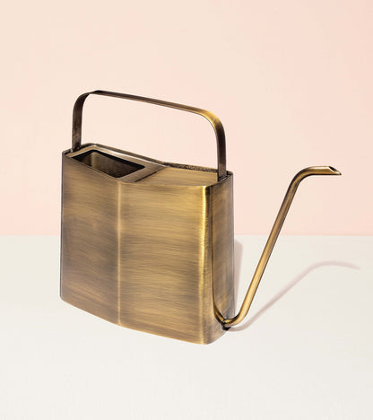 Brass & Matte Watering Can