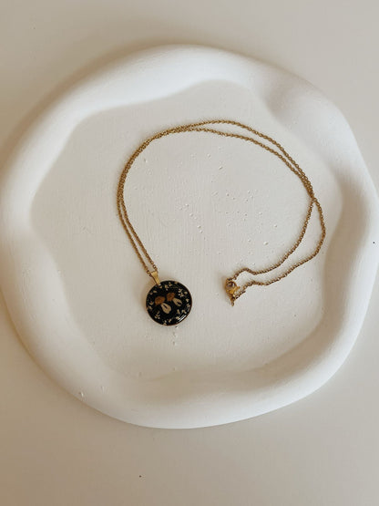 Wildflower Gold Pendant Necklace